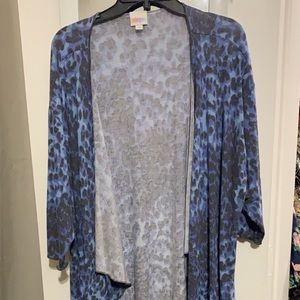 Blue cheetah Leopard Shirley!